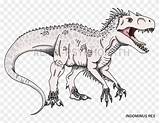 Indominus Rex Indoraptor sketch template
