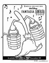 Coloring Fantasia Pages Broom Mickey Magic Disney Holes Louis Sheet Mouse Hellokids 2000 Svg Fantasy Sachar Walt Choose Board Cartoon sketch template