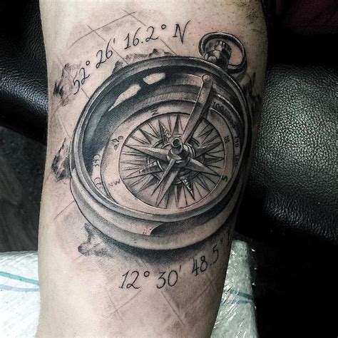 Compass Tattoo Meaning And Designs Ideas