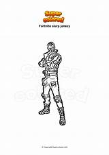 Fortnite Slurp Jonesy Colorare Ausmalbild Disegno Zoey Supercolored sketch template