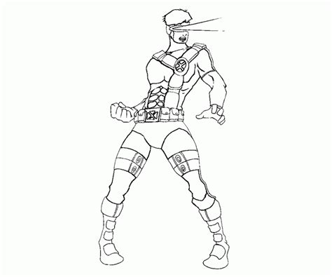cyclops coloring pages coloring home