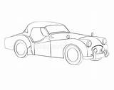 Triumph Strony Drukować Tr3 Samochodowego Type3 Tr6 Volkswagen Novan sketch template