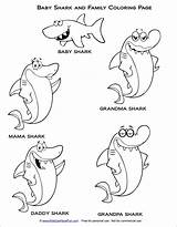 Shark Baby Coloring Family Pages Sharks Puppet Printables Kids Pdf Un Halloween Hungry Print Babyshark Popular Coloringbay Tableau Choisir Coloriage sketch template