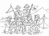 Scouts Coloriage Coloriages Metiers Télécharge Imprime Partage sketch template
