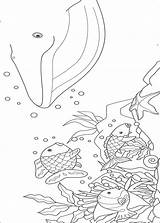 Regenbogenfisch Mooiste Kleurplaat Zee Arco Arcobaleno Disegni Colorat Arcoiris Dibujos Pez Desene Curcubeu Peixe Ausmalbild Blauwe Vinvis Imagini Malvorlagen Cielo sketch template