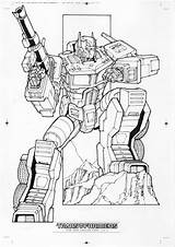 Transformers Optimus Prime Megatron Coloring Pages Idw Milne Alex Sketches Limited Volume Cartoons Seibertron Drawings Cybertron Book sketch template