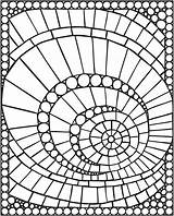 Mosaic Coloring Patterns Pages Printable Mosaics Mosaico Pattern Spark Geometric Templates Dover Coloriage Doverpublications Glass Sheets Publications Template Drawing Easy sketch template