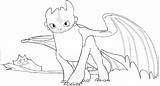 Toothless Hiccup sketch template