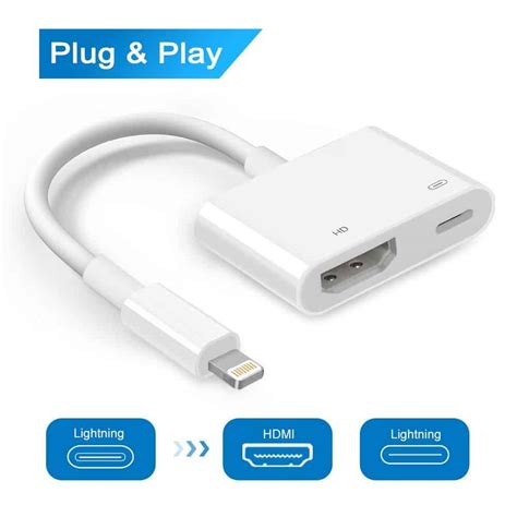 lightning  hdmi adapter cables thecellguide