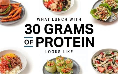What Lunch With 30 Grams Of Protein Looks Like Weight Loss Myfitnesspal