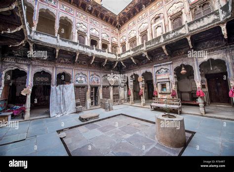 haveli courtyard  res stock photography  images alamy