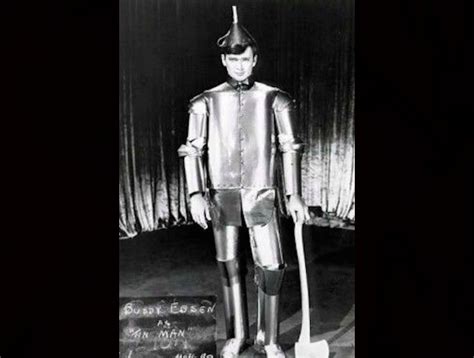 Jack Haley For The Wizard Of Oz 1939 Getting In Costume Purple
