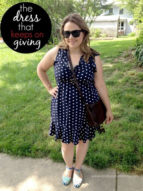 the polka dot dress that keeps on giving real mom style mom style