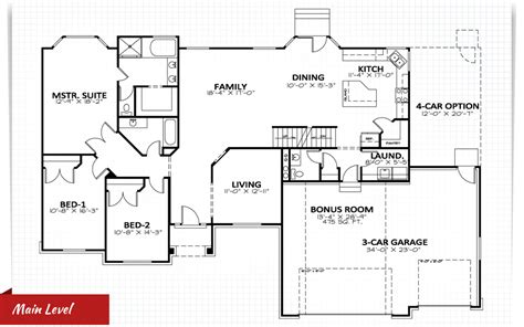 rambler house plans  basements  plan layout home pinterest rambler house