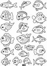 Fisch Fische Colorir Malvorlage Ausmalbilder Tiere Ritningar Zeichnet Giane Fashiondesignn sketch template