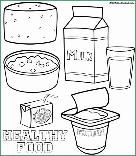 pretty photo  healthy food coloring pages davemelillocom food