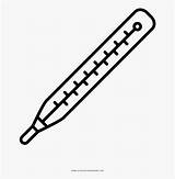 Thermometer Drawing Coloring Medical Clipartkey sketch template
