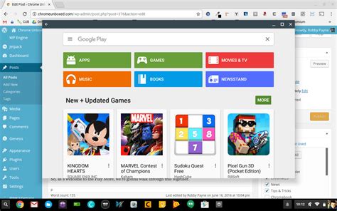 chrome os      google play store  android apps