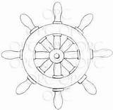 Wheel Ship Coloring Pages Pirate Stamp Similar Items Digital Etsy Template Boat sketch template