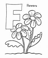 Coloring Letter Flower Pages Alphabet Abc Printable Sheets Activity Sheet Flowers Color Preschoolers Pre Print Letters Preschool Kids Honkingdonkey Colouring sketch template