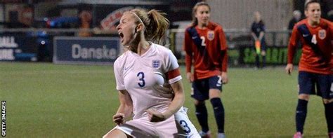 England Women Leah Williamson Penalty Books Euro Spot Bbc Sport