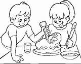 Bambini Disegni Cake Netart Kleurplaten Malvorlagen Verzieren Schokoladenkuchen Dieren Kiezen sketch template