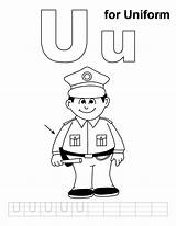 Uniform Coloring Pages Handwriting Practice Kids 21kb 792px sketch template