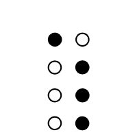 charbase ub braille pattern dots