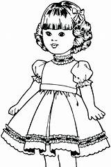 Doll Coloring4free Bestcoloringpagesforkids Homecolor Olphreunion sketch template