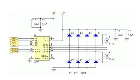 pcs ln dual  bridge dc stepper motor driver module controller board  arduino sale