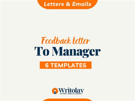 positive feedback  manager sample letter templates writolaycom