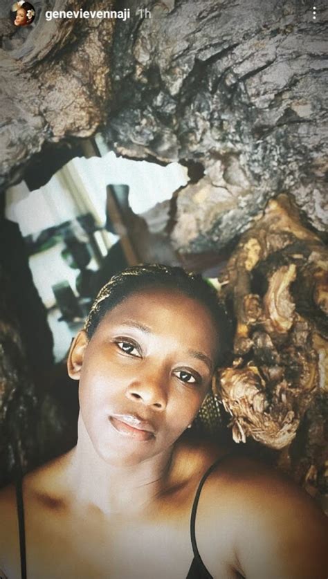 Actress Genevieve Nnaji Posts Rare Selfie Showing Off Her Natural