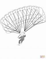 Paracaidista Parachute Disegni Colorare Bambini Paracadute Primaire Paracadutista Ispirazione Soldati Parachutist Soldados Categorías sketch template
