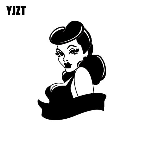 Buy Yjzt 9 3 13 2cm Pin Up Style Sexy Girl Retro Woman