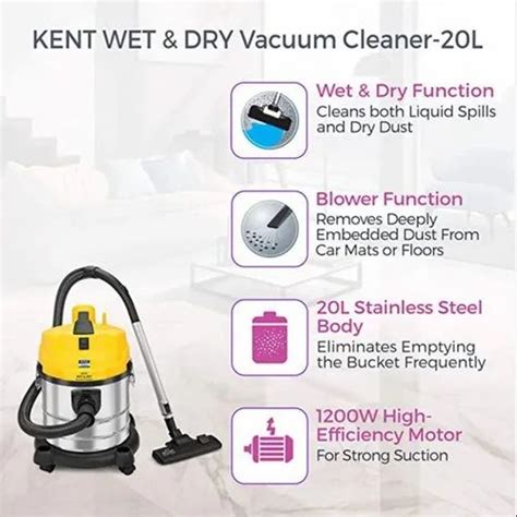 Kent Wet And Dry Vacuum Cleaner For Home At Rs 9000 In Noida Id
