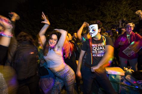 queer dance party thrown outside new vp s house to protest his stance