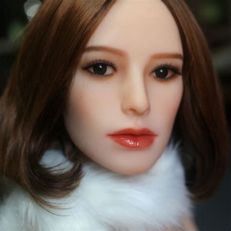 Europe Face 87 Oral Sex Doll Head For Big Size 135cm