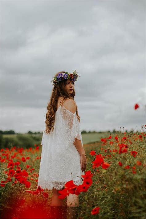 Beautiful Poppy Fields Fashion And Bridal Inspiration Flower
