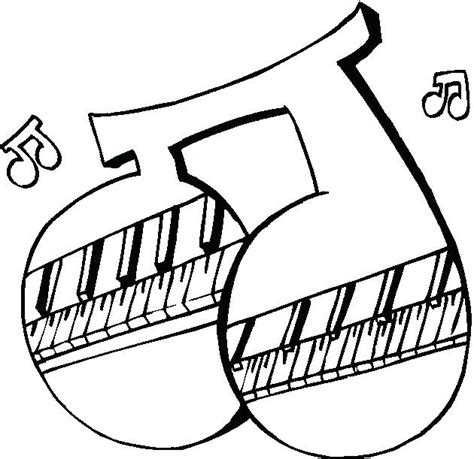 coloring page xylophone    clipartmag