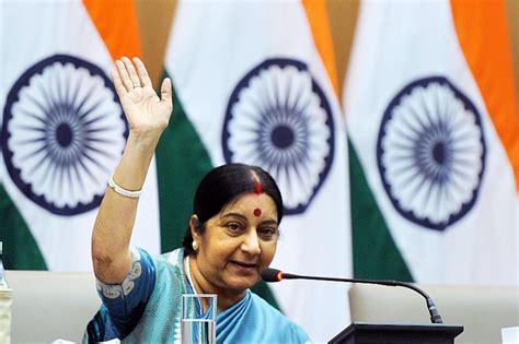 someone asks sushma swaraj are you real 7 minutes later her response wins the day