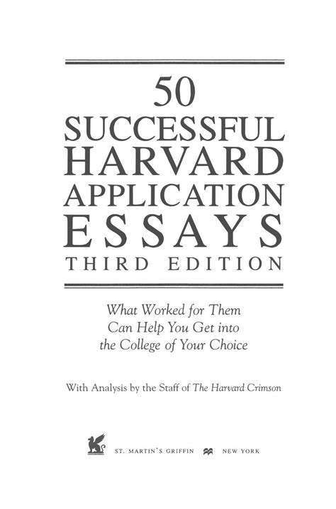 preview  successful harvard application essays  tusachduhoc issuu