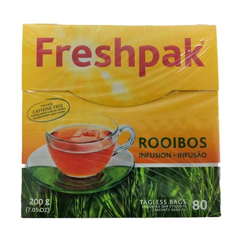 freshpak rooibos teabags   merco trading company