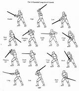 Sword Drawing Poses Fighting Reference Getdrawings sketch template