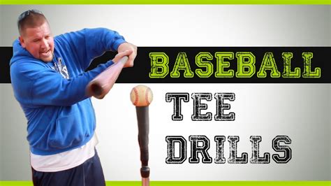 Baseball Tee Drills Hitting Drills You Can Do With A Batting Tee