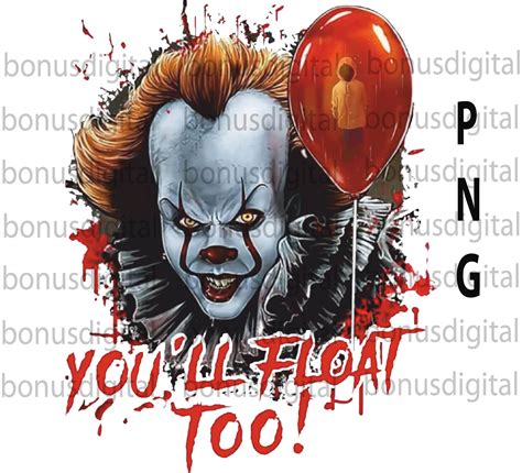 youll float  png halloween sublimation designs png etsy