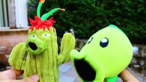 Plants Vs Zombies Plush Peashooter And Paco S Adventure