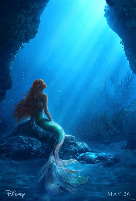 mermaid poster shows ariel    world