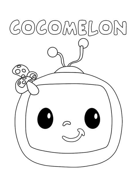 cocomelon dolphins coloring page  printable coloring pages  kids