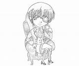 Phantomhive Ciel Coloring Pages Look Another sketch template