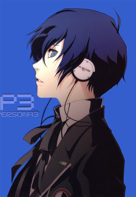 sogabe shuuji megaten persona persona 3 arisato minato headphones male 286316 yande re